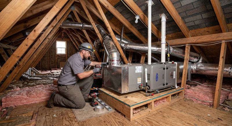 Attic HVAC Installation in Cincinnati, OH