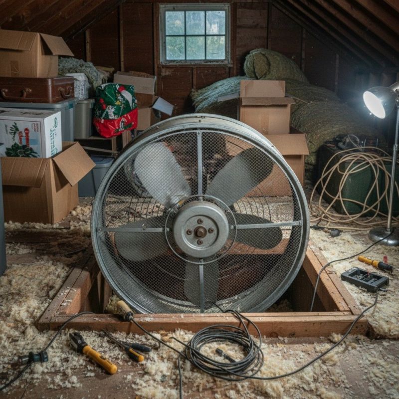 Attic Exhaust Fan Repair in Orem, UT