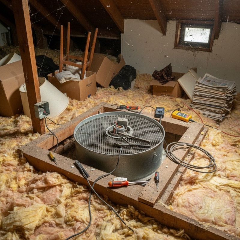 Attic Exhaust Fan Repair in Provo, UT