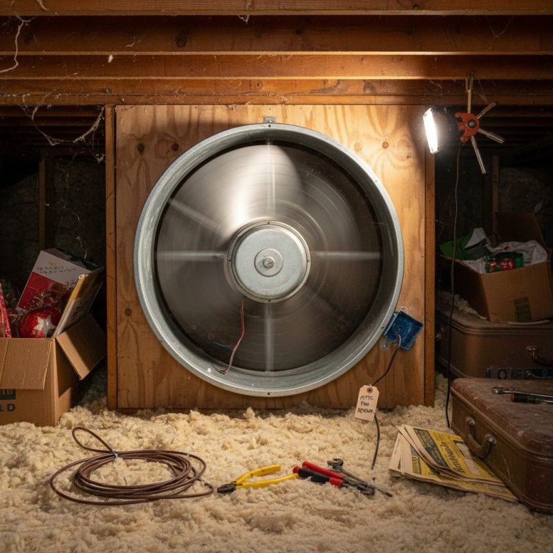 Attic Fan Motor Repair in Orem, UT