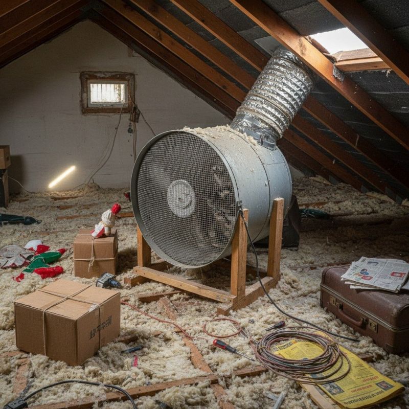 Attic Fan Repair in Orem, UT