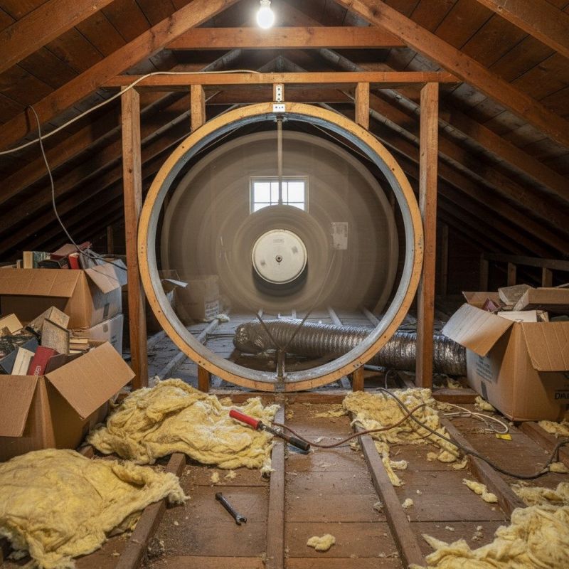 Attic Fan Repair in Orem, UT