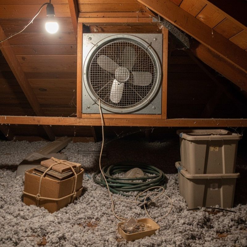 Attic Fan Replacement in Orem, UT