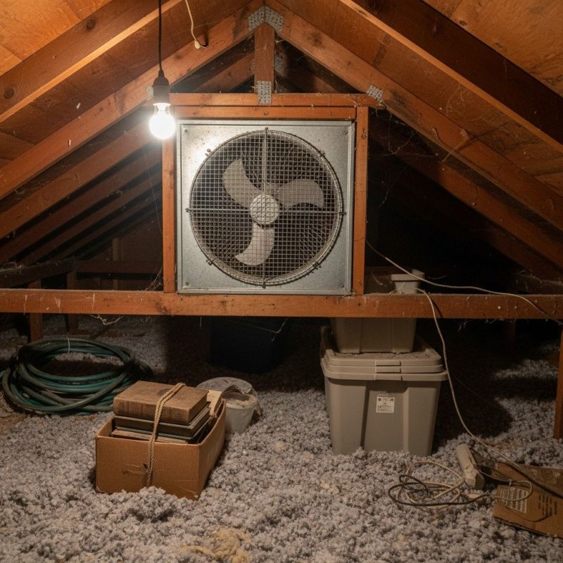 Attic Fan Replacement in Orem, UT
