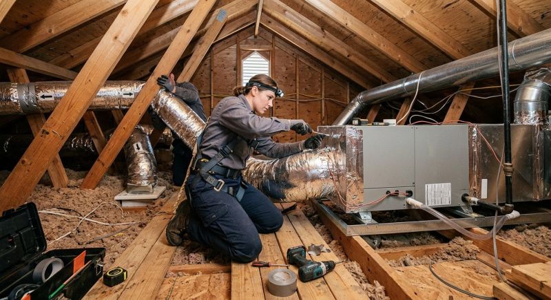 Attic Furnace Installation in Monmouth County, NJ