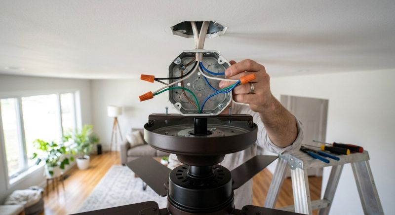 Ceiling Fan Installation in Wilmington, NC