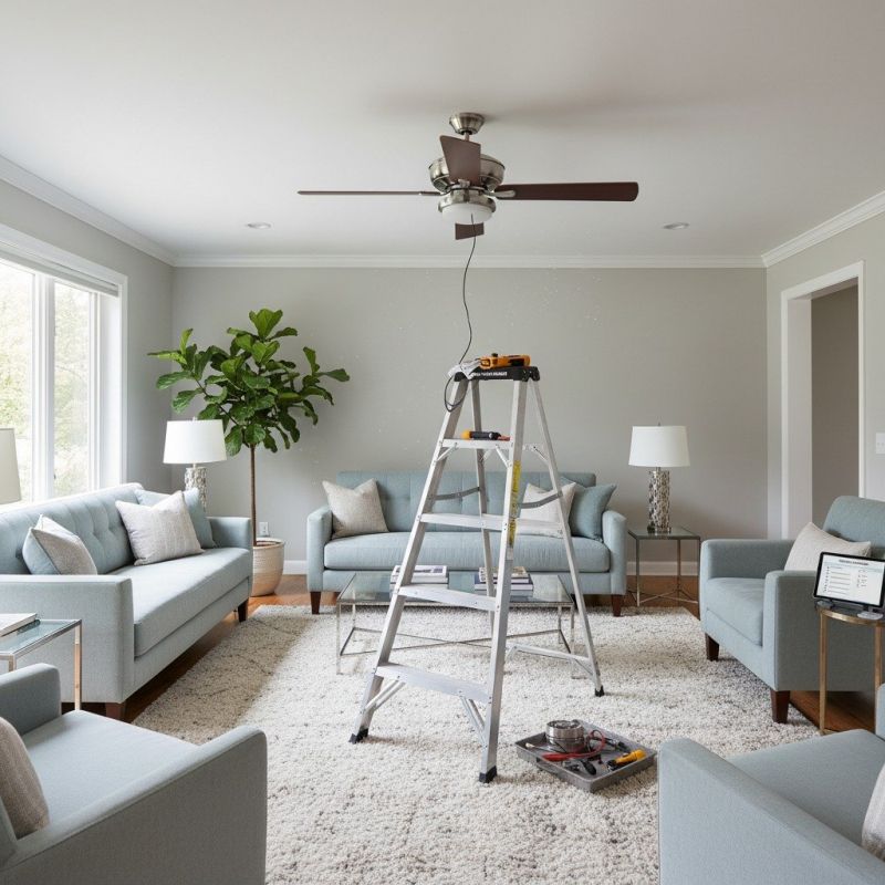 Chandelier Fan Repair in Alpharetta, GA