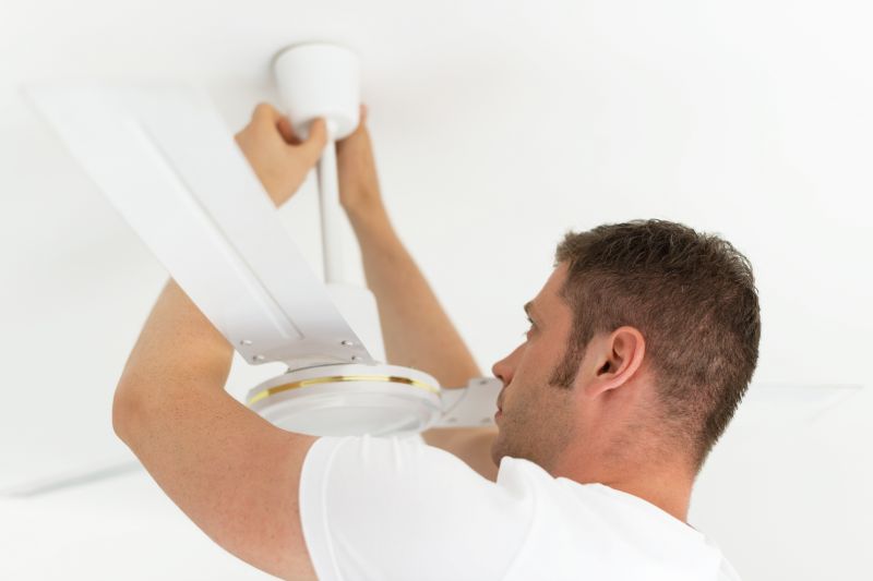 Hanging Fan Installation in Wilmington, NC
