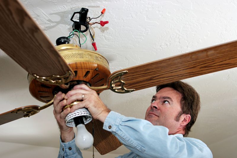 Hanging Fan Installation in Conroe, TX