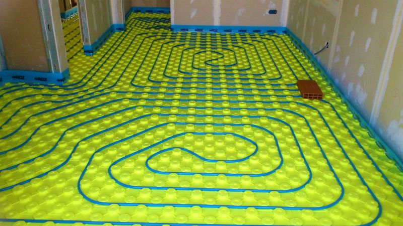 Radiant Heating Installation